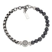 Bracciale Amen Uomo Metropolitan in Acciaio Onice ACBR115 - ACBR115